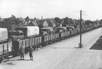 Militære jernbane transporter i 1930erne