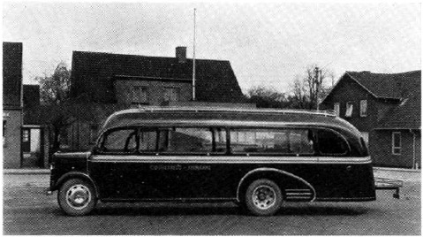 Bedford rutebil 1949