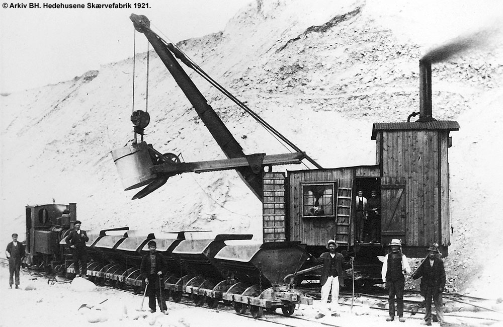 Dampgravemaskine Menck-Hambrock 1921
