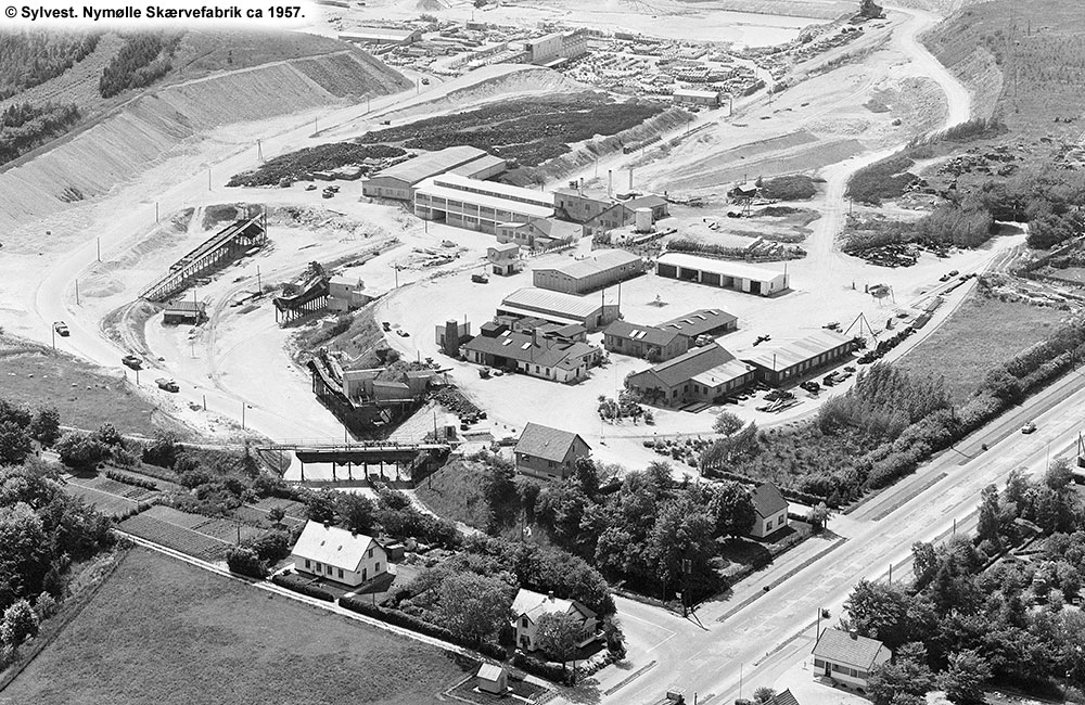 Nymølle Skærvefabrik 1957