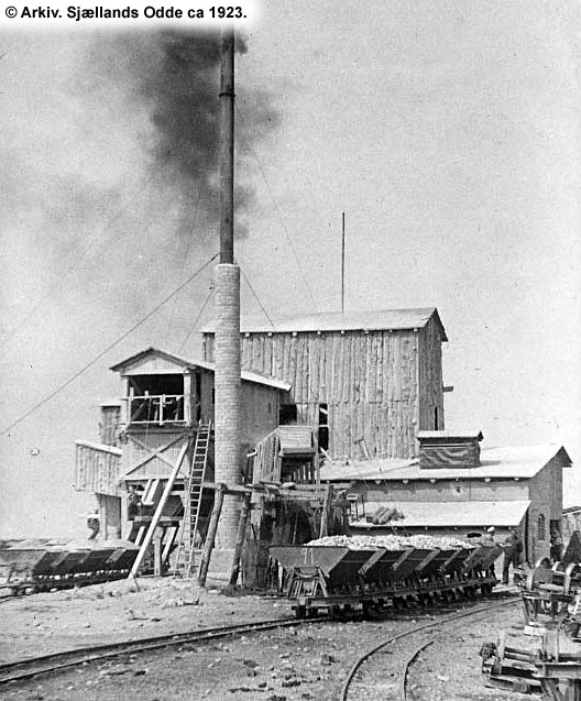 Den nye skærvefabrik ca 1923