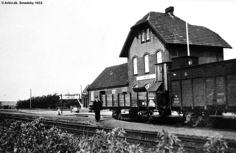 Smedeby station 1932
