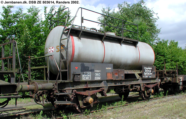 DDSF - De Danske Spritfabrikker A/S - DSB ZE 503614