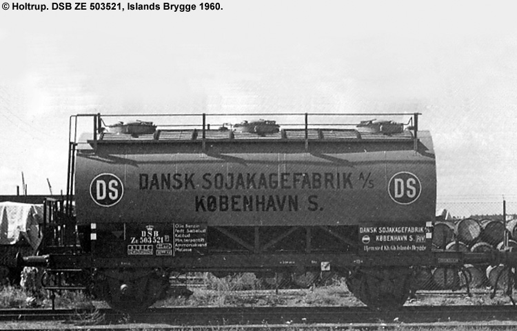 Dansk Sojakagefabrik A/S - DSB ZE 503521