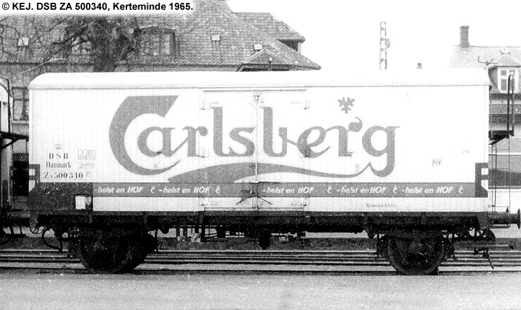 Carlsberg Bryggerierne - DSB ZA 500340