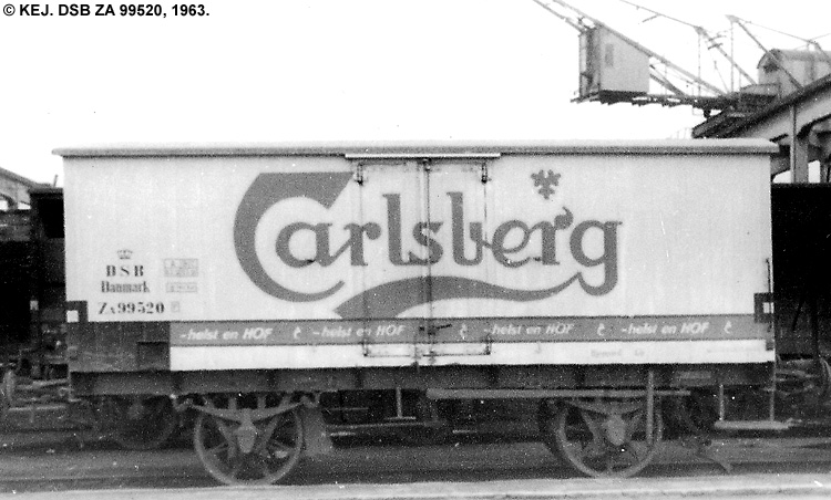 Carlsberg Bryggerierne - DSB ZA 99520