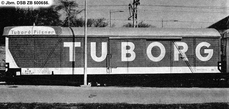 Tuborg - DSB ZB 500656