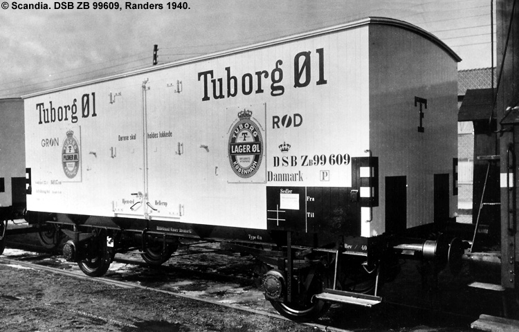 Tuborg - DSB ZB 99609