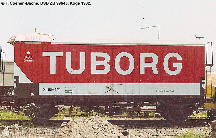 Tuborg - DSB ZB 99645