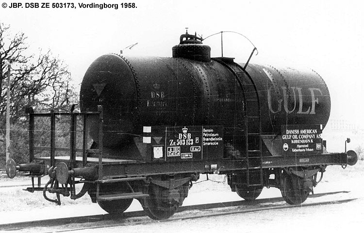 Danish American Gulf Oil Company A/S - DSB ZE 503173