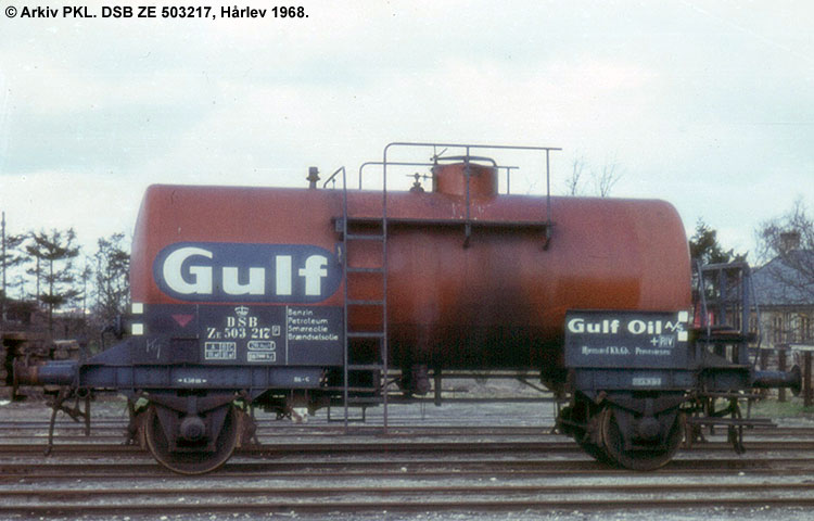 Danish American Gulf Oil Company A/S - DSB ZE 503217