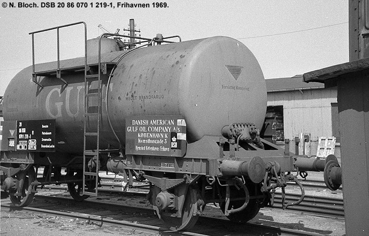 Gulf Oil A/S - DSB 20 86 070 1 219-1