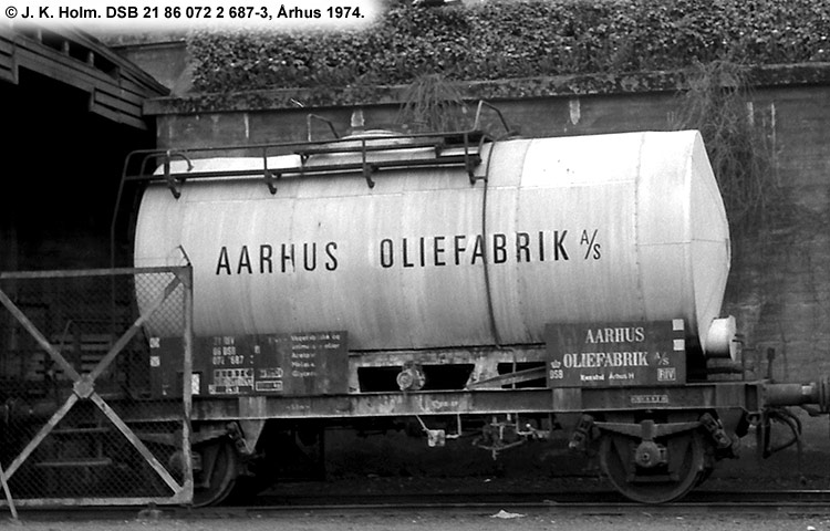 Århus Oliefabrik A/S - DSB 21 86 072 2 687-3