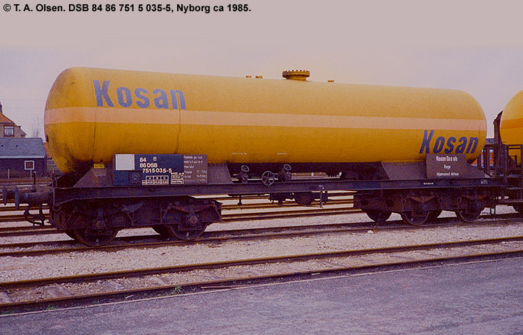 Kosan Tankers A/S - DSB 33 86 751 5 035-7