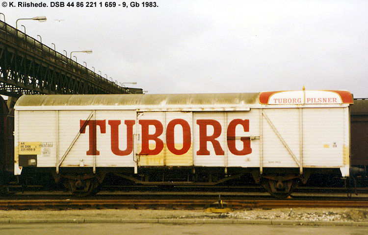 Tuborg Bryggerierne A/S - DSB 44 86 221 1 659-9