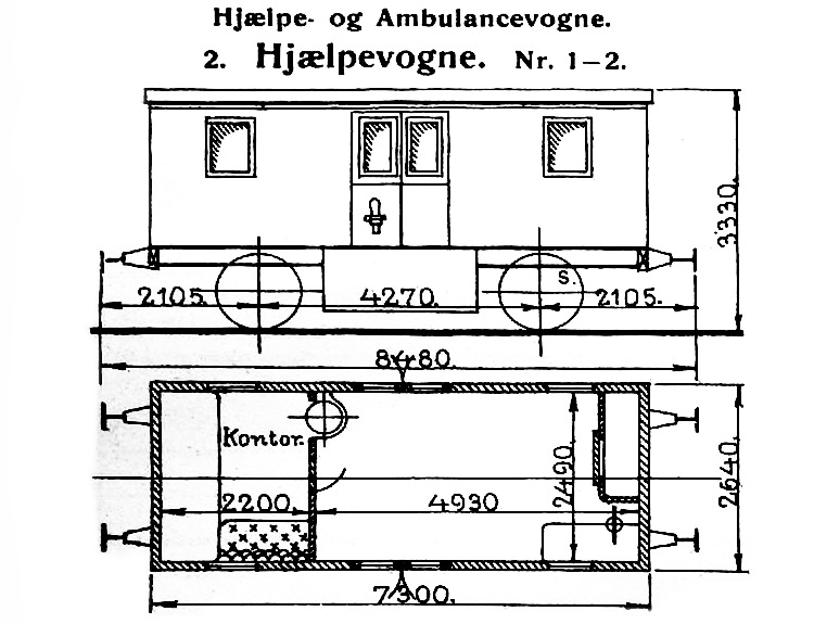 DSB Hjælpevogn nr. 2