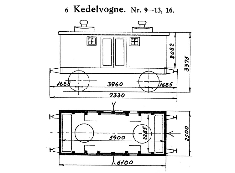 DSB Kedelvogn nr. 16