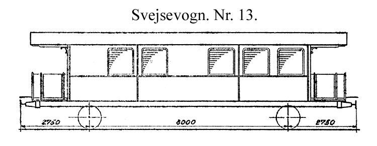 DSB Svejsevogn nr. 13