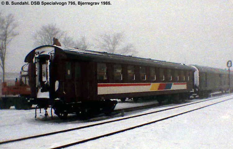 DSB Specialvogn 795<br>Udstillingsvogn for Godssalgskontoret