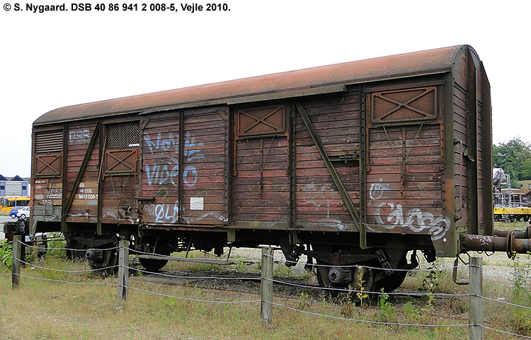 DSB Tjenestevogn 40 86 941 2 008-5