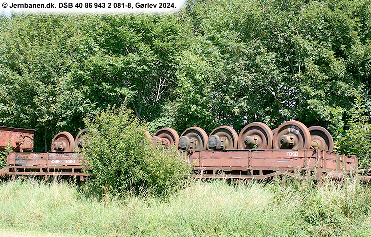 DSB Tjenestevogn 30 86 943 2 081-0