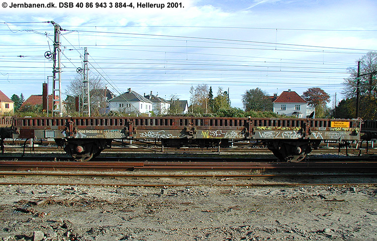 DSB Tjenestevogn 40 86 943 3 884-4