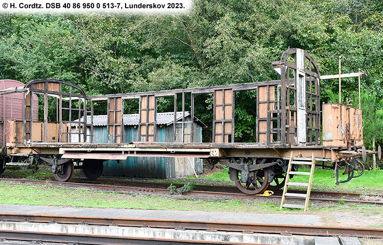 DSB Tjenestevogn 40 86 950 0 513-7