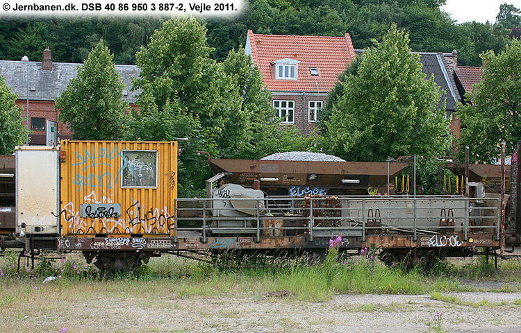 DSB Tjenestevogn 40 86 950 3 887-2